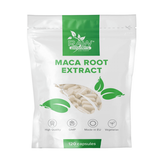 Maca Root extract 10:1 500mg 120 capsules