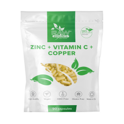 Zinc + Vitamin C + Copper 90 capsules