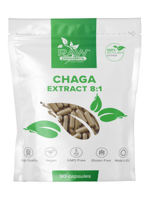 Chaga Extract 8:1 500mg 90 capsules