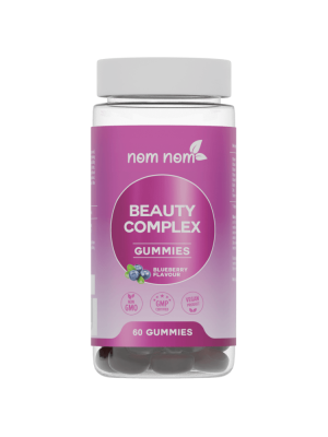 Nom Nom Beauty complex (Blueberry flavor) 60 gummies