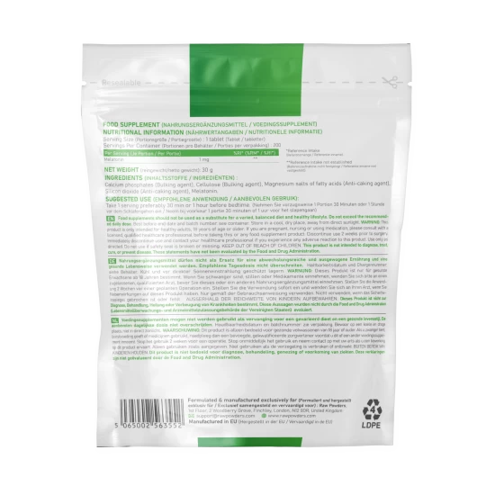 Melatonin 200 Tablets Melatonin 200 Tablets