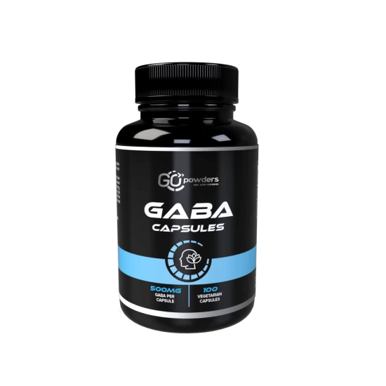 Go Powders Gaba 500 mg. 100 Capsules Go Powders Gaba 500 mg. 100 Capsules