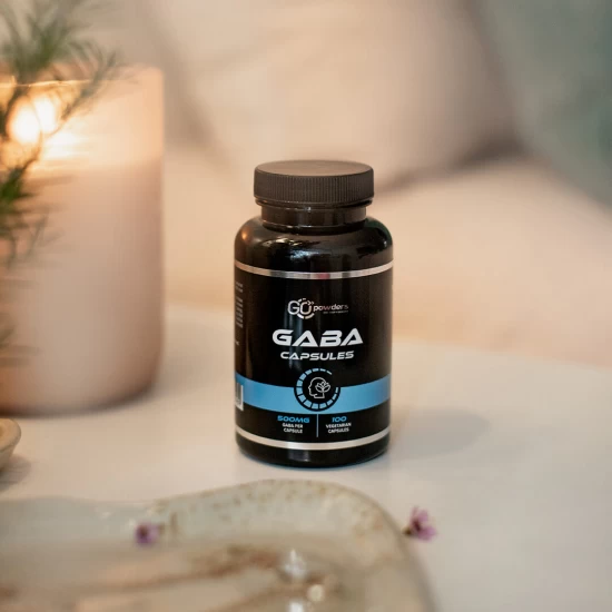 Go Powders Gaba 500 mg. 100 Capsules Go Powders Gaba 500 mg. 100 Capsules